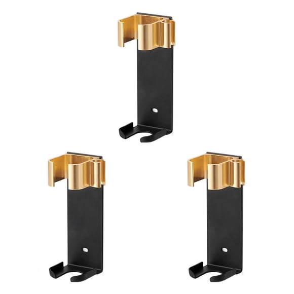 Soporte colgante para secador de pelo Minnieouse de aleación de aluminio dorado Type1