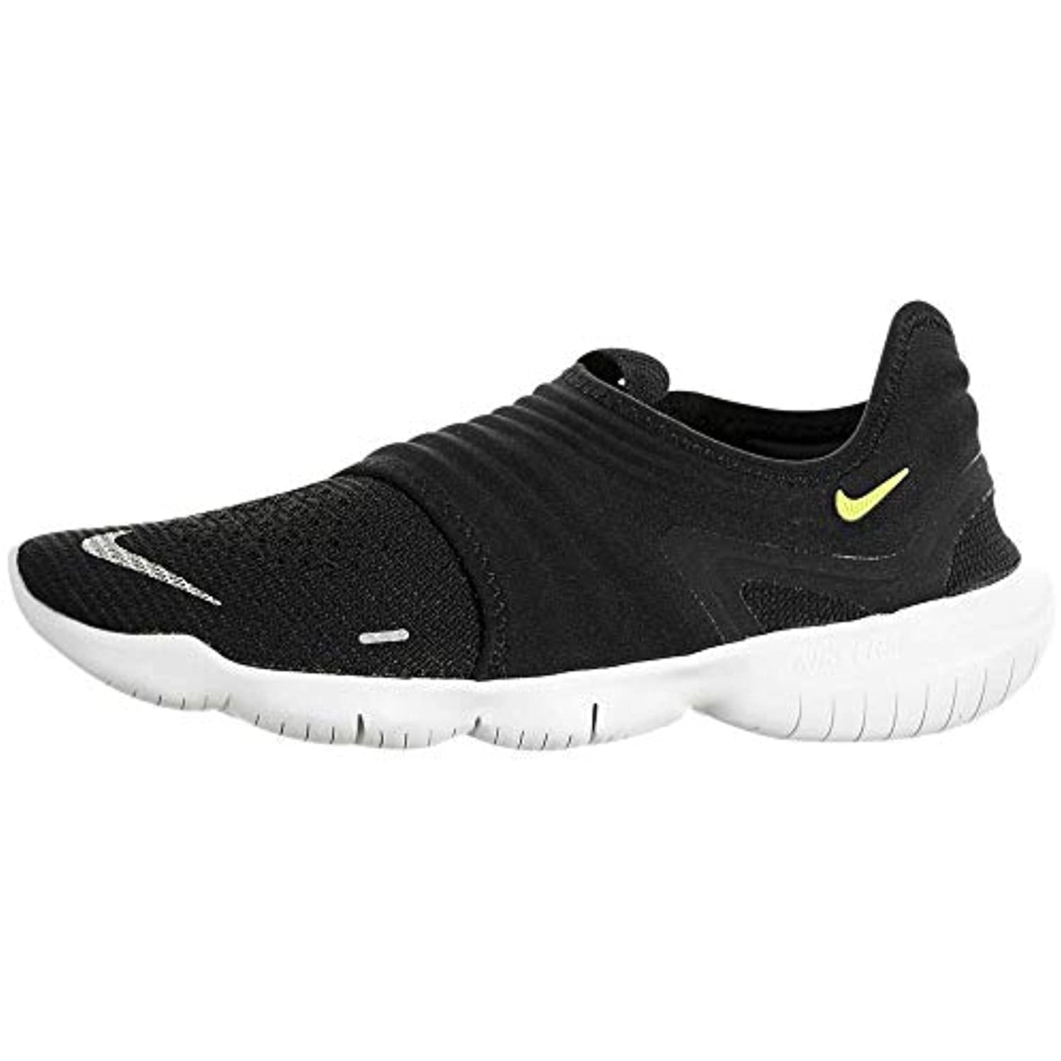 Nike Free RN Black/Volt-White AQ5707-001 Men's - Walmart.com