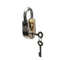 thumbnail image 2 of Metal Skull Padlock Heavy Duty Cast Iron Locker Treasure Chest Lock Skeleton 2 Keys Home Decor, 2 of 5