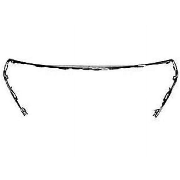 Front Lower Grille Shell - Chrome - Compatible with 2014 - 2016 Toyota Corolla 2015