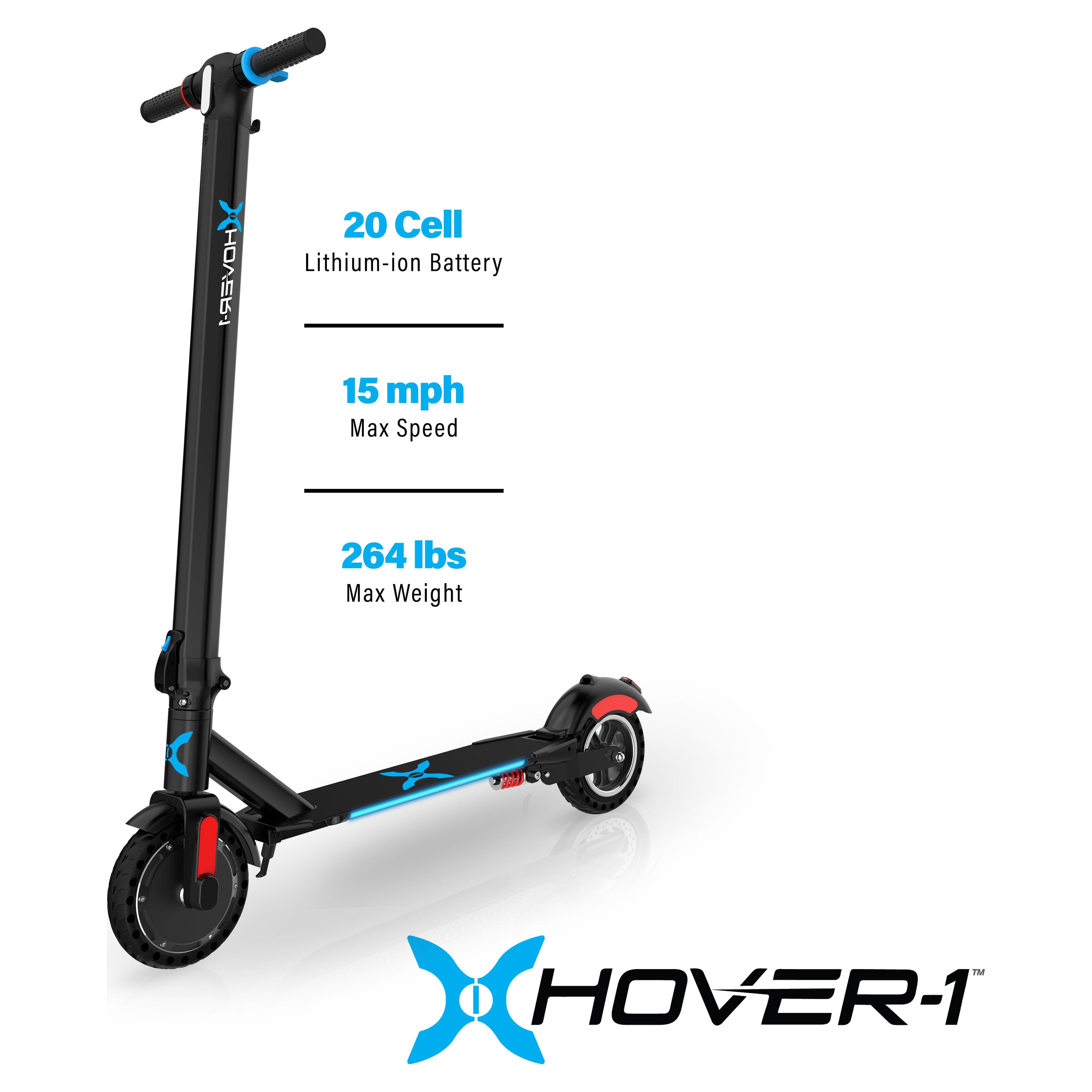 Hover-1 Eagle Electric Folding Scooter for Adults,15 mph Max Speed, LED Headlight, UL 2272 Certified - image 3 of 14