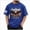 Blue, variant on Men's American Flag T-Shirt Vintage Patriotic USA Graphic Tee Cotton Crewneck Short Sleeve 4th of July Shirt (L, Blue)