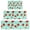Pioneer Flower Floral-2, variant on Pioneer Flower Floral Print Pattern Kitchen Rugs Sets Of 3,Kitchen Runner Rugs Non Skid Washable,Decorative Kitchen Floor Mats for Kitchen,Sink,Laundry,17X30 Inch 17X47 Inch 17X59 Inch