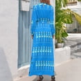 thumbnail image 2 of Vestido largo clásico retro de azafata Vestido de noche para mujer Vestido de mujer Verano 2024 Fiesta de lujo para mujer, 2 of 4