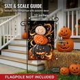 thumbnail image 2 of CSZPPQAF Hallween Pumpkins Flags 12x18 Double Sided,2 Pack-165 GSM Polyester Fall Yard Decoration Flags, Fade Resistant, 2 of 6