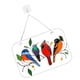 thumbnail image 1 of Yuarrent Atrapasoles para ventana con forma de ave, colgante acrílico teñido para accesorios de decoración del hogar Decoración del hogar 4 pajaritos Yuarrent HA005578-03, 1 of 6