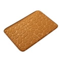 thumbnail image 2 of Byujiro Floor Mat 1pc Foam Bath Rug Embossed Bathroom Mat Water Absorbent and Washable Bath Rugs Non-Slip Thick Soft and Comfortable Carpet for Show Door Mat, 2 of 4