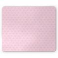 thumbnail image 1 of Geometric Mouse Pad, Love Themed Vintage Floral Arrangement Simplistic Abstract Nature Scene Print, Rectangle Non-Slip Rubber Mousepad, Pale Pink, by Ambesonne, 1 of 2