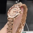 thumbnail image 4 of POEDAGAR Women Watches Fashion Rose Gold Steel Quartz Watch Waterproof Luminous Week Date Swiss Brand Ladies Wristwatch Bracelet, 4 of 8
