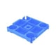 thumbnail image 3 of Mesa con sombrilla de playa Strade Fareast Limited 13 pulgadas color azul con 4 compartimentos, 3 of 8