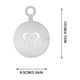 thumbnail image 2 of Plantilla de acero inoxidable con forma de flor de café | Herramienta para decorar espuma y polvos de leche | Patrón para enmarcar pasteles y galletas | Accesorio apto para repostería | Juego de 1, 2 of 2
