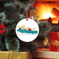 thumbnail image 4 of Xihbxyly Adorno de Pvc Personalizado para Natación, Decoración Personalizable para Árbol de Navidad, Material Ecológico, Regalo Único para Las Fiestas, Accesorio Divertido de Temporada, Tamaño de 8 C, 4 of 7