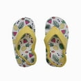 thumbnail image 6 of Aojekbee Kids Girls Flip Flop Sandals Cute Fruits Print Anti-Slip Soft Sole Princess Shoes Beach Slipper Toddler Mules Sandals Shoes, 6 of 9