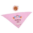 thumbnail image 2 of Suministros para fiesta de cumpleaños para perros, pañuelo para perro chirriante divertido, Baberos triangulares, bufanda para decoración de cumpleaños de cachorros y perros, 2 of 8