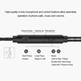 thumbnail image 2 of Sidaley Puerto tipo C In-ear Super Bass Control de línea Auricular Teléfono Micrófono Auriculares con cable Type7 NO7, 2 of 6