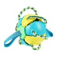 thumbnail image 1 of Portable Throwing Ball for Interactive Chew Toy, Movement and Training, BiteResistant Creative Design, 1 of 5