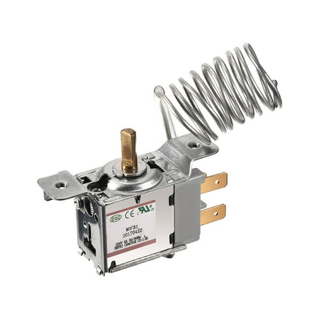 Temperature Process Controller Refrigerator Thermostat Cord Freezer Refrigeration Temperature Controller 3 Pin 6A ()