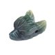 thumbnail image 1 of Adorno de piedra con forma de cabeza de lobo, escultura de paisaje en miniatura, textura de cristal y diseño pulido, cuentas decorativas para pulseras y llaveros DIY., 1 of 8