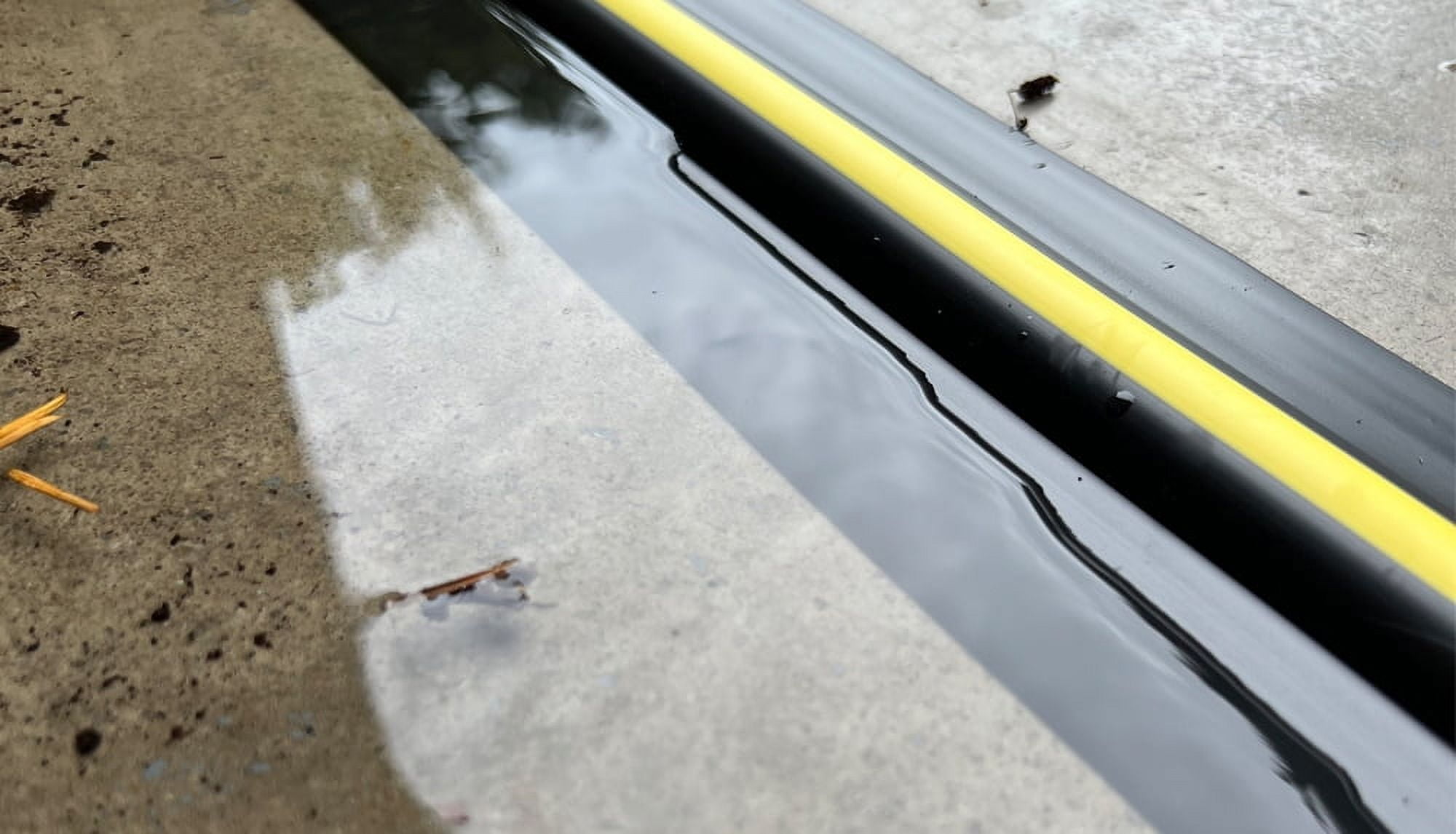 ½” High Garage Door Threshold Seal Kit 8’3” Length | Flexible PVC | Complete Kit Includes Adhesive | GaraDry