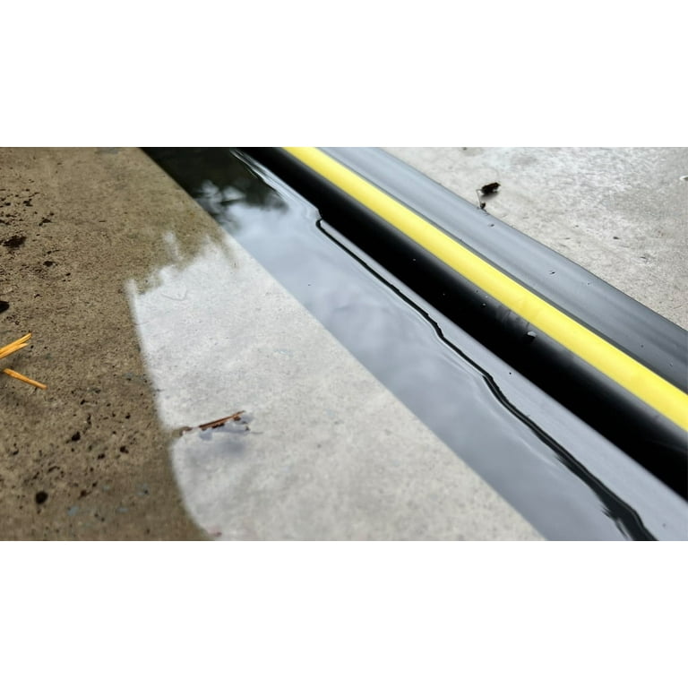 ½” High Garage Door Threshold Seal Kit 18’3” Length | Flexible PVC | Complete Kit Includes 2 Adhesives | GaraDry