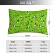 thumbnail image 2 of Fotbe Golf Sport Club Funda de Almohada Decorativa Estilo Occidental, Lujo en Algodón, Fundas para Almohadas King, Cojín Estampado para Decoración del Hogar-16"x24", 2 of 6