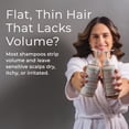 thumbnail image 3 of Tree To Tub Volumizing Biotin Shampoo and Conditioner Set - Activating Caffeine for Fuller Hair, Thickening Shampoo and Conditioner for Women & Men, 3 of 10