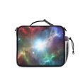 thumbnail image 3 of Colorful Starry Sky and Universe Insulated Lunch Bag with Shoulder Strap and Bottle Holder,Bento School Lunch Bag Box,11x9.5x3.5 Inches, 3 of 5