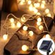 thumbnail image 4 of Guirnalda de luces LED de 100 bolas, guirnalda de luces para exteriores, luces navideñas, decoración para fiestas, luz solar para exteriores, Navidad, 4 of 5