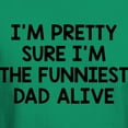 thumbnail image 3 of CafePress - Funniest Dad Alive Dark T Shirt - Men's Classic Graphic Cotton T-Shirt, 3 of 4