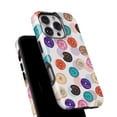 thumbnail image 6 of DesignSkinz Scratch-Resistant Hard Slim Case Compatible with iPhone 15 Pro (Compatible with MagSafe) - The Colorful Donut Overlay, 6 of 9