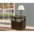 thumbnail image 5 of Walnut End Table with 2-Drawer Storage and Inviting Walnut Finish, 5 of 8