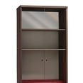 thumbnail image 3 of Vitrina Moderna Mdf Detalles En Rojo Ideal Para Sala O Comedor rojo, 3 of 5