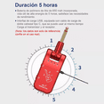thumbnail image 3 of Sistema Inalámbrico De Micrófono Transmisor&receptor Rojo, 3 of 5