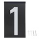 thumbnail image 1 of Outdoor Solar LED Light Sign, Address Light for Hotel Store Door (Number 1), 1 of 3