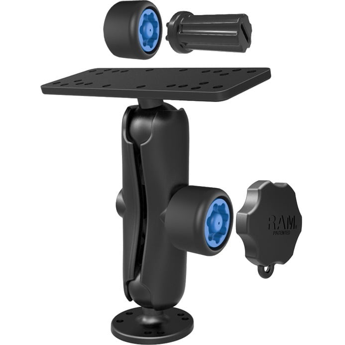 RAM Mounts PinLock Marine Mount for GPS, Fishfinder