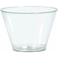 thumbnail image 2 of Big Party Pack Clear Plastic Tumblers | 5 oz. | Pack of 88 | Party Supply, 2 of 2