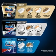 Finish Quantum Dishwasher Pods, No Pre-Rinse Dishwasher Detergent Tabs Soap, Advanced Clean, 72 Count