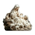 thumbnail image 2 of CQCYD under $5 Christmas Nativity Scene Figurine, Nativity Scene Figurine Xmas Tabletop Scenes Figure Festive Desktop Decor Nativity Figurines for Indoor Decor, 2 of 9