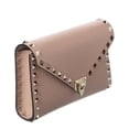 thumbnail image 2 of Valentino Rockstud Mini Grainy Leather Crossbody, Pink, 2 of 5