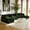 Green+U-Shaped, variant on VEPXXP 146.8" Contemporary U-Shaped Sofa, Chenille 4-Seater Modular Cloud Couch with 2 Reversible Ottomans, Easy Care Living Room Family Furniture, Green