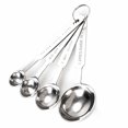 thumbnail image 2 of 4pcs Stainless Measuring Spoons Tea Coffee Cooking Baking Measure Scoop Cup, 2 of 7