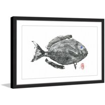 "Black Tang" Framed Painting Print