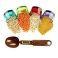 thumbnail image 4 of Wovilon Digital Spoon Scale 500G/0.1G - Stainless Steel Food Measuring Scale, Small Baking Scale With Lcd Display, 4 of 5