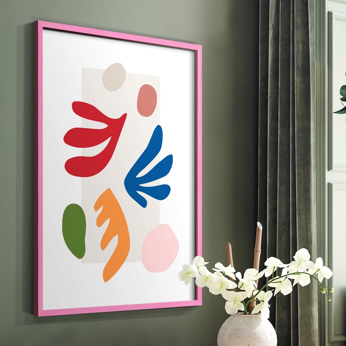 Matisse CCLXXXIX in Solid Wood 8 x 10 Framed Print