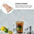 thumbnail image 5 of PBPBOX 50Pcs Wood Stirrer Coffee Sticks Reusable Mixing Rods for Bars Cocktails and Cold Drinks, 5 of 7