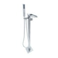 thumbnail image 2 of Dyconn Faucet Victoria Double Handle Floor Mounted Freestanding Tub Filler with Hand Shower, 2 of 2