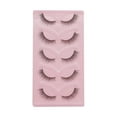 thumbnail image 1 of Unique Bargains 5 pares de pestañas postizas 5D para eventos de boda en negro, 1 of 1