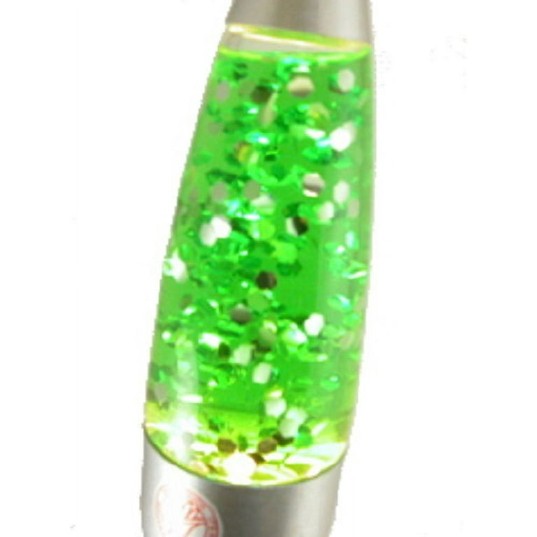 Green glitter lamp online