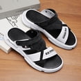 thumbnail image 1 of Sandalias de verano para hombre, transpirables, bidireccionales, modernas, combinables, informales, para playa, 1 of 6