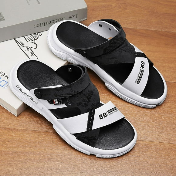Sandalias de verano para hombre, transpirables, bidireccionales, modernas, combinables, informales, para playa
